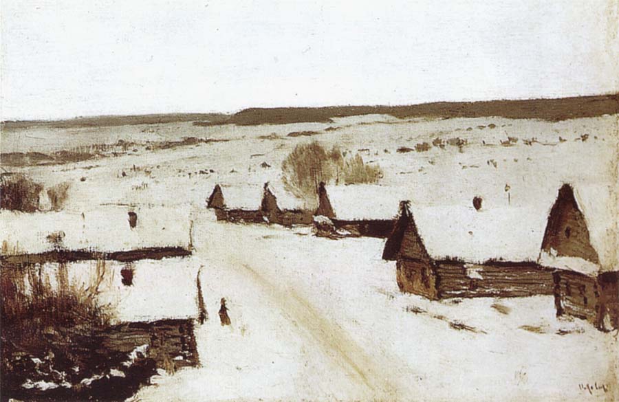 Village,Winter